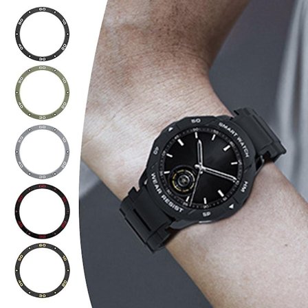 Til Xiaomi~watch S3 Bezel Skærmbeskytter Glasfilm PC Skal Beskyttelsesdækning-Perfekt