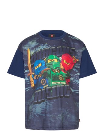 LEGO kidswear Lwtaffy 302 - T-Shirt S/S - Navy - 140