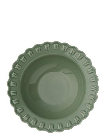 Tulipa Deep Plate 23 Cm 2-Pack Home Tableware Plates Deep Plates Grønn PotteryJo*Betinget Tilbud