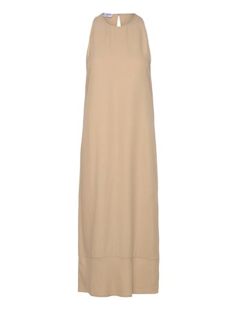 Filippa K Draped Twill Tank Dress - Beige - 34