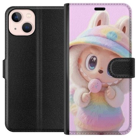 Kompatibelt Plånboksfodral till Apple Apple iPhone 13 mini Monster kanindocka vinylfigur roliga uttryck