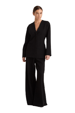 Residus Ama Blazer - Black Kavajer Dam Svart M