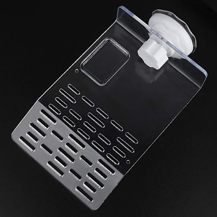 Skilpadde solingsplattform, skilpaddetankplattform akvarium dyr gjennomsiktig vask kai, reptilhabitat, klatrehylle skilpaddetankdokk flytende dekor