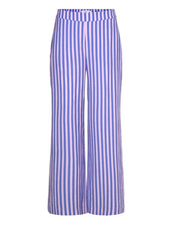 Mango | Stripe-Print Straight Trousers | M