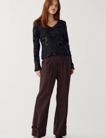 Noella Lucille Top - Black - XL