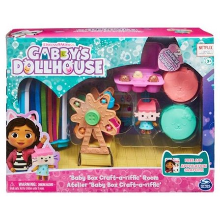 "Gabby's Dollhouse Baby Box Askarteluhuone"