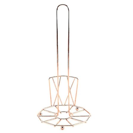 Pystymetalli Keittiöpaperiteline Paperiteline Tiskijakaja Hylly - Väri Rose Gold