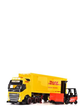 Dhl Truck Toys Toy Cars & Vehicles Toy Vehicles Trucks Multi/patterned Dickie Toys
