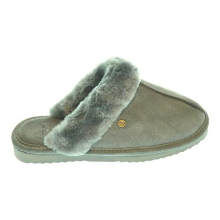 Warmbat, Pantoffels 212War 03 Grijs, Dames, Maat:39 EU
