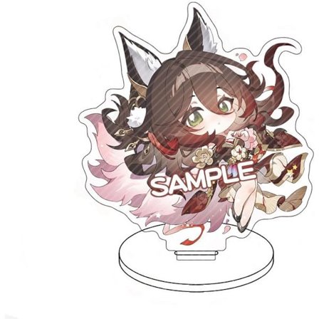 Anime Akryl Stå Figur 10CM, Hållbar Skrivbordsdekoration, Perfekt Cosplay-gåva för Fans, Lätt att Montera & Visa