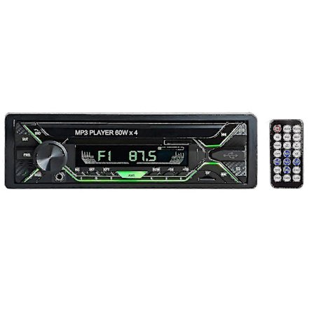 2024 Bilstereo med Bluetooth, Enkel Din Radio Fm Media Spelare Usb/tf/sd/aux Ljudmottagare, Hands Free