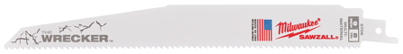 Milwaukee WRECKER Tigersavblad 7/11T, 5-pak 230 mm, Maskintilbehør & forbrugsvarer