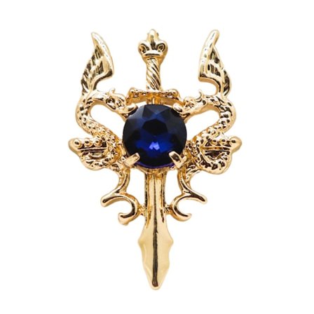 Vintage Brocher til Mænd til Jakkesæt Broche Guld