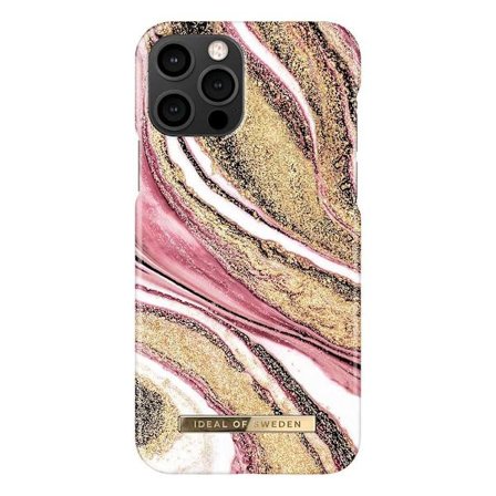 iDeal Of Sweden Fashion Skal för iPhone 12/12 Pro - Cosmic Pink Swirl