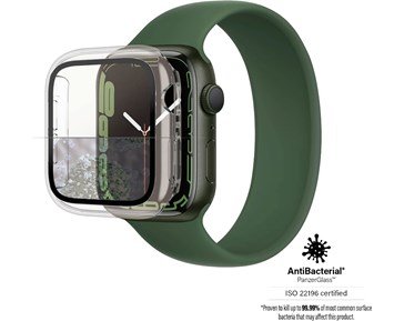 PanzerGlass Full Body Apple watch 8 7 (41 mm) Clear AB - Antibakteriellt skärmskydd till Apple Watch (41 mm)