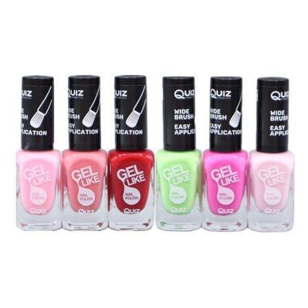 6st nagellack, nail polish - Set -