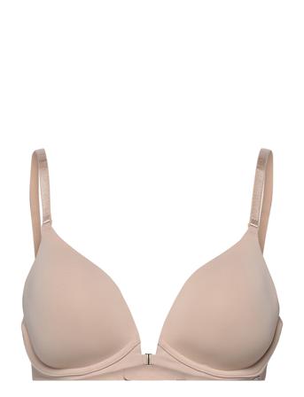 Lightly Lined Plunge Beige Calvin Klein