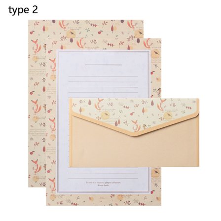 Brevpapper Skrivpapper 6 ST TYP 2 TYP 2