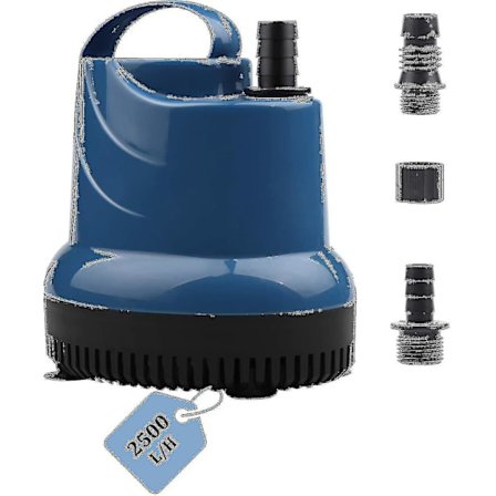 70% rabatt -70% rabatt - mini nedsenkbar vannpumpe 2500l/t 40w 230v 2,3m leveringshøyde 2,5m kabel for hage, akvarium, dam, fontene -GSL