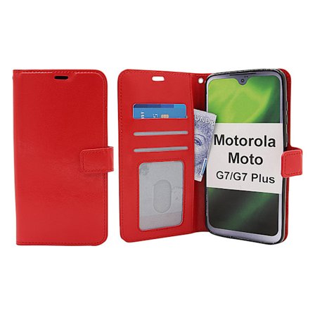 Crazy Horse Wallet Motorola Moto G7 / Moto G7 Plus