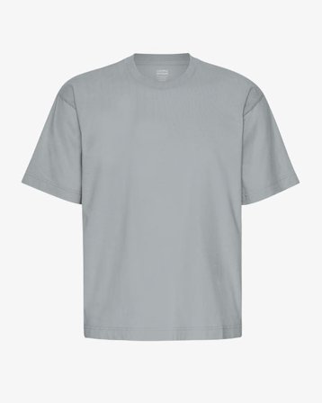 Oversized Organic T-Shirt - Steel Blue - Male - XS