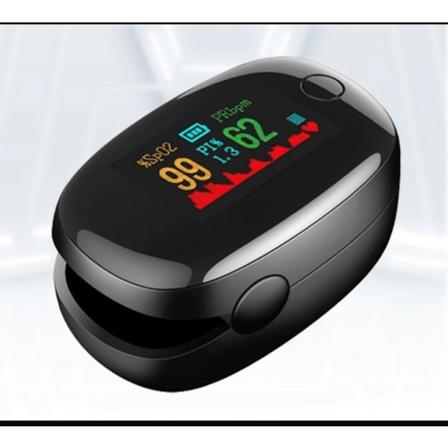 Oksymeter / Pulsmåler med OLED-skjerm Black