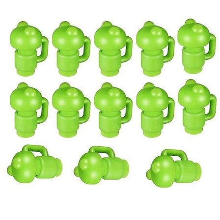 13 stk. Trampoline Innhegning Stolpehette Rør Toppdekselhette for Beskyttelsesnett Fiksert Holder Trampoline