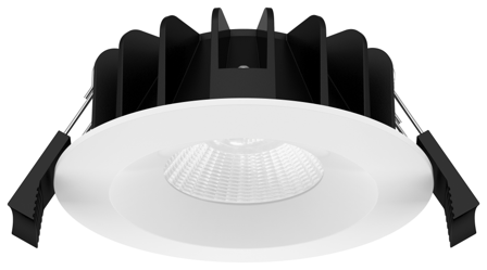 Westal WLD-R84 Indbygningsspot fast, 8 W hvid, 2700 K, 550 lm, 60°, Belysning