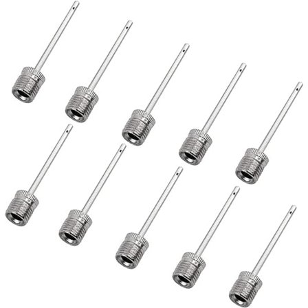 Pumpe-nål i rustfritt stål, ballpumpe-inflasjonsnåler for fotball