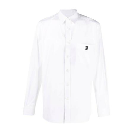 Burberry Shirt Hvid, Herre Skjorter, Størrelse: XS