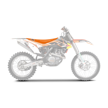 Sitzbezug Blackbird REPLICA TROPHY 22 - KTM 450 SX-F 2011-2015