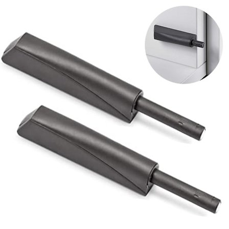 Magnetiska trycklås för skåp, 2-pack infällda skåp trycköppning