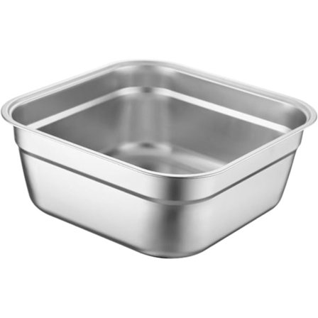 Rostfri Fyrkantig Diskbänk Grönsakstvättkorg