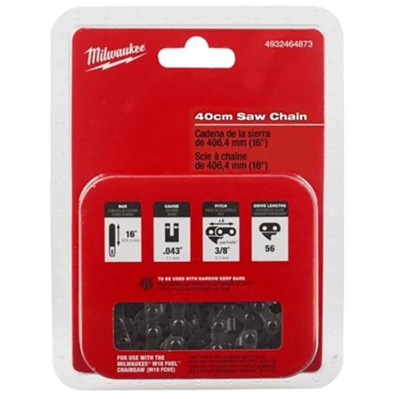 Milwaukee 4932464873 Sågkedja 40 cm, Maskintillbehör