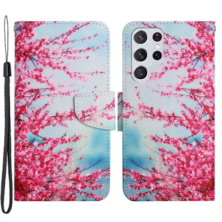 Wonderland Samsung Galaxy S22 Ultra fodral -Röd