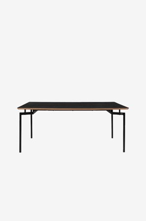 Loft24 - Spisebord Aldo 180 - Sort - Spiseborde - Fra Homeroom