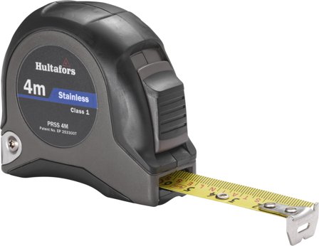 Hultafors 350403 Målebånd metrisk 4 m, Måleinstrumenter