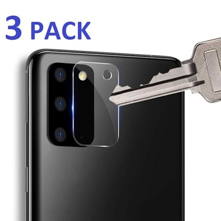 3-Pack Samsung Galaxy S20 Bak kamera Skärmskydd