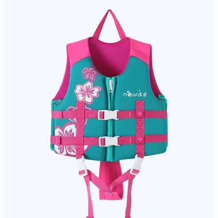 Redningsvest til børn, vandsport svømmevest flydeudstyr, træningshjælpemiddel sikkerhedssvømmetøj til drenge piger