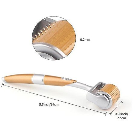 Zgts 192 Derma Roller titaani mikroneulajärjestelmä Dermaroller Derma Roller mesoterapia 0,25/0,30/0,5/0,75/1,0/1,5/2,0/2,5/3,0 mm neuloja kasvoille C