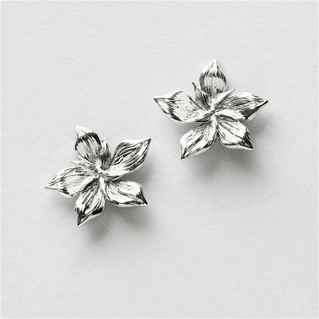 Magnolia Flower Studs