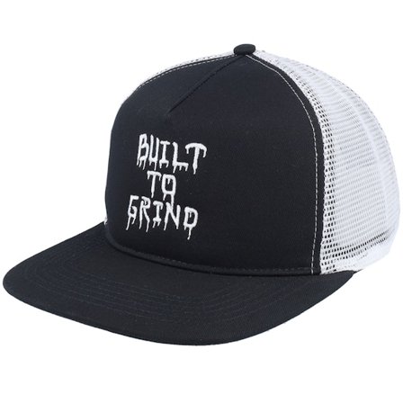 Independent - Svart trucker Caps - Vandal Meshback Cap Black/White Trucker @ Hatstore