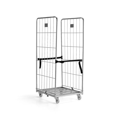 2-seitiger Rollcontainer MARCH, 400 kg Belastung, 720x800x1800 mm