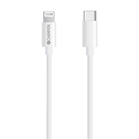 USB-C till Lightning Kabel 1m Vit