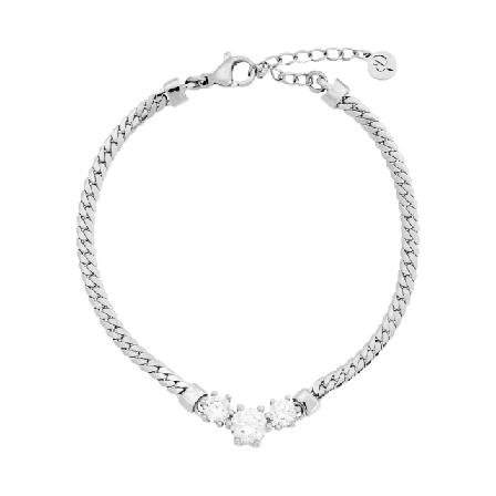 Edblad Trinity Bracelet Steel Smycken & klockor Dam Grå ONESIZE