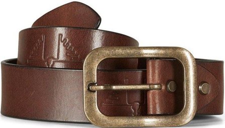 Swedteam Bull Belt nahkavyö, ruskea - Vyöt & Henkselit