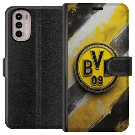 Kompatibel Tegnebogsetui til Motorola Motorola Moto G31 Farverigt abstrakt puslespillsmønster, der symboliserer fællesskab, mangfoldighed og kreativ