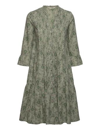 Tessa Dress Dresses Shirt Dresses Grønn ODD MOLLY*Betinget Tilbud