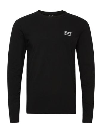 T-Shirt T-Langærmet Skjorte Sort EA7