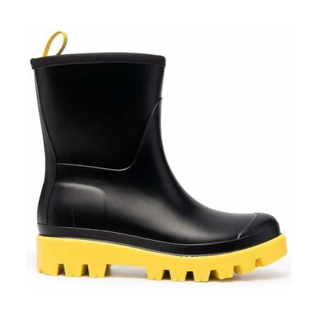 Gia Borghini, Rain Boots Czarny, Kobieta, Rozmiar: 38 EU